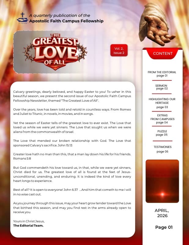 The Greatest Love of All